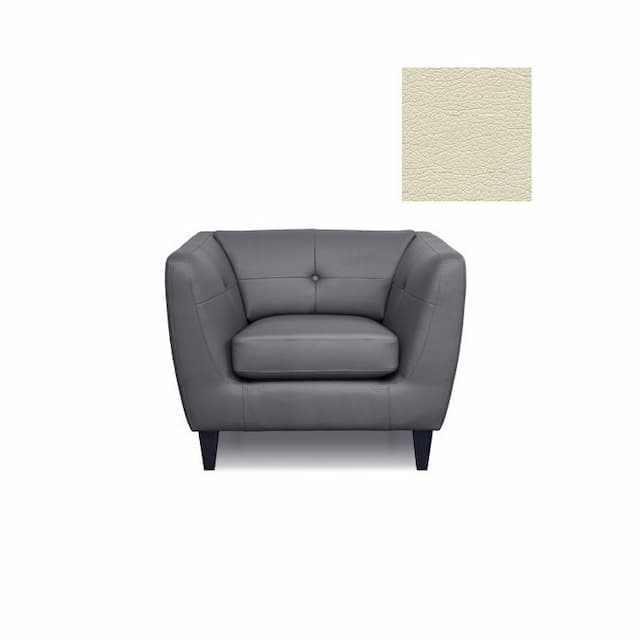 Кресло Юнитекс ROMAN 6127.2 экокожа премиум / светло-бежевая