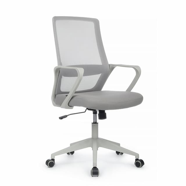 Кресло офисное Riva Chair Point (8325M) серый пластик/светло-серый