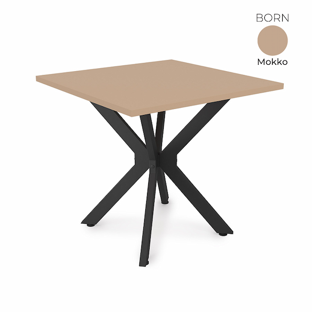 Стол обеденный квадратный Алсав 21BORN-K.800 Mokko