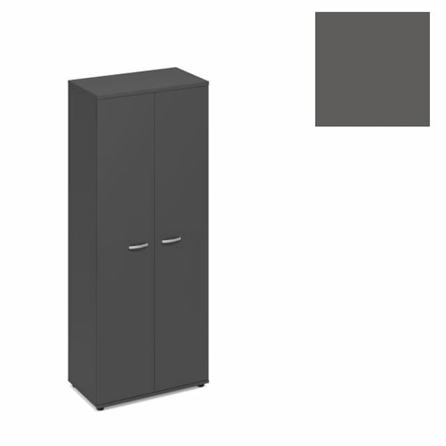 Шкаф для одежды глубокий Юнитекс А4 (78x59x193) А4 9311 АР антрацит премиум
