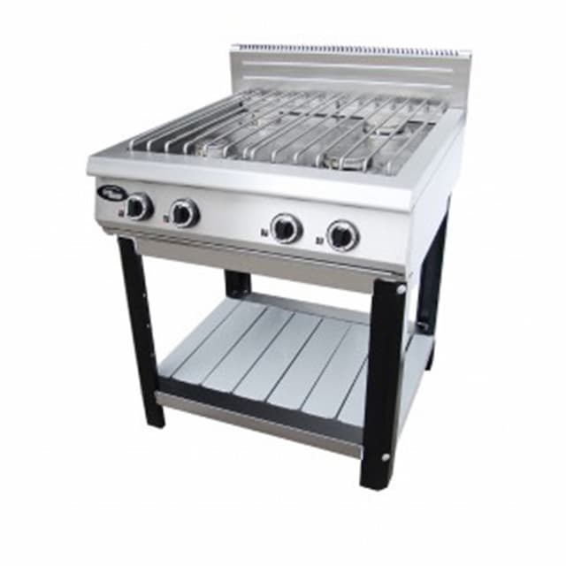 Плита газовая Grill Master Ф4ПГ/900 (900 серия/чугунные горелки/решетка из н/стали), арт. 50029