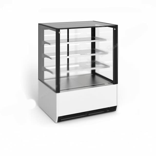 Кондитерская холодильная витрина EQTA ВПВ 0,39-1,85 (т.м.EQTA Gusto К 1250 Д) (RAL 9001)